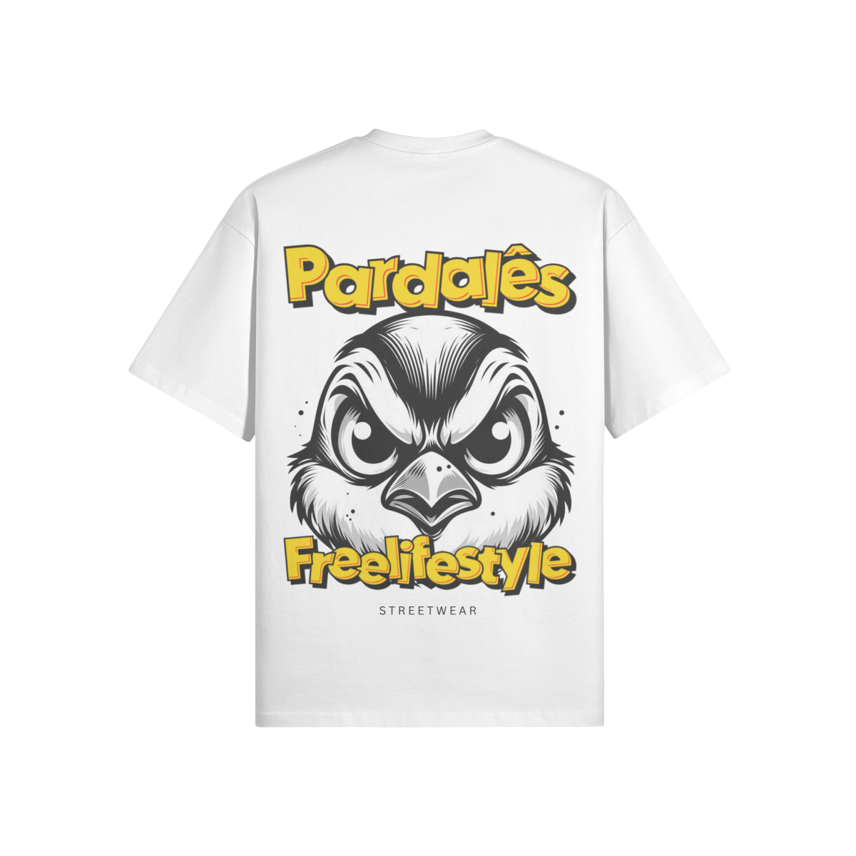 T-shirt Unisex Oversize Pardal - Pardalês_Free Lifestyle