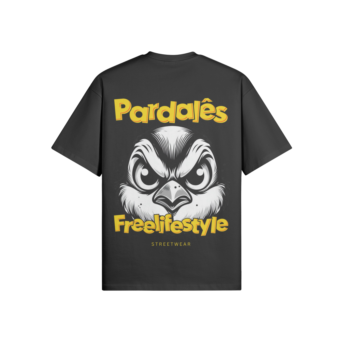 T-shirt Unisex Oversize Pardal - Pardalês_Free Lifestyle