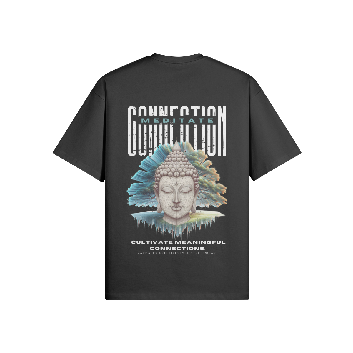 T-shirt Unisex Oversize Buddha Meditate