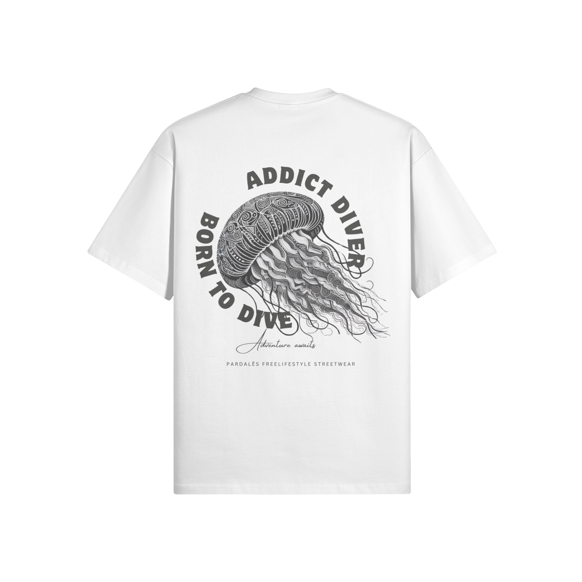T-shirt Unisex Oversize Jellyfish