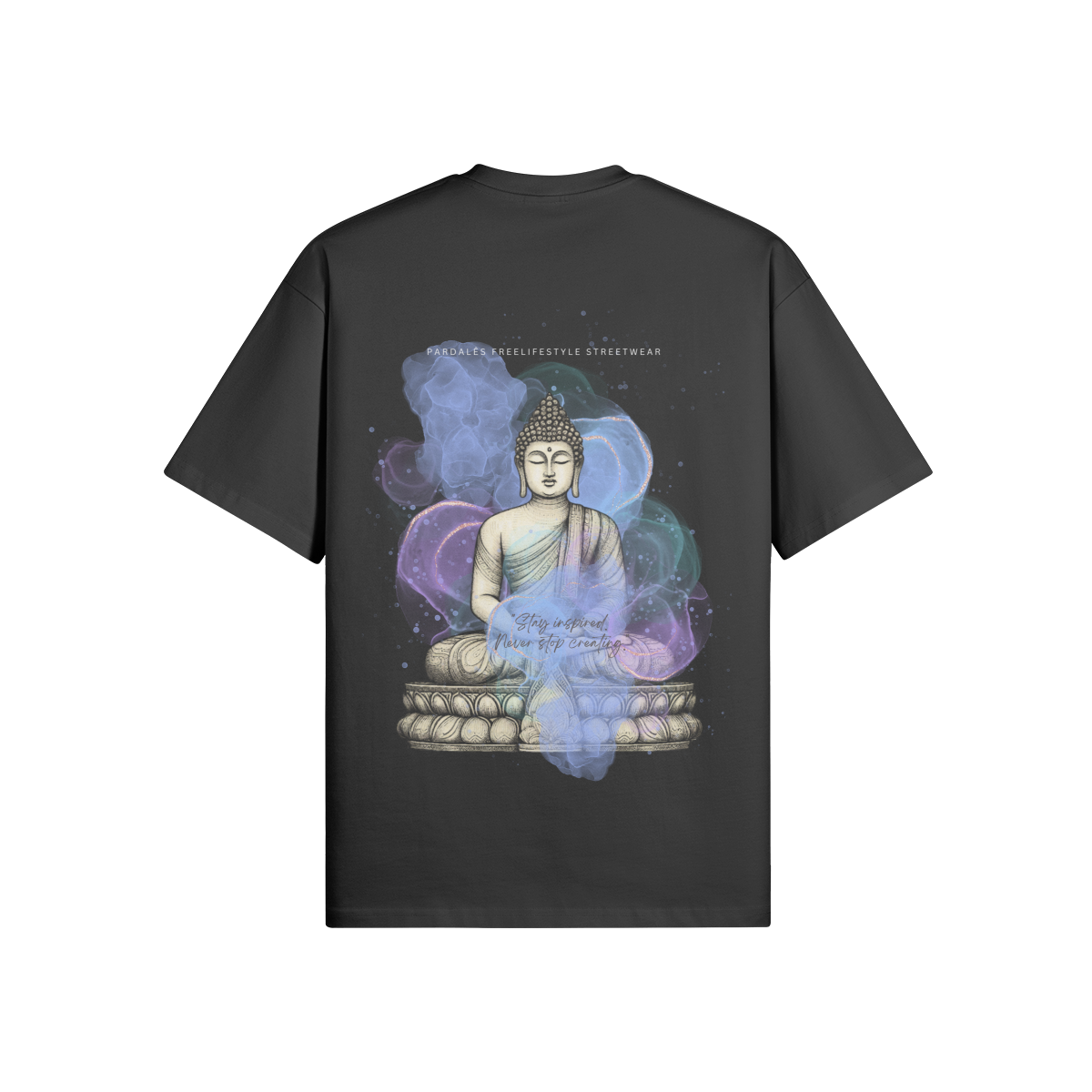 T-shirt Unisex Oversize Buddha Stay Inspired