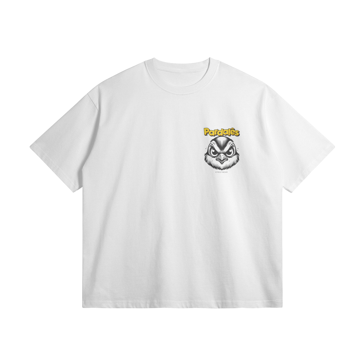 T-shirt Unisex Oversize Pardal - Pardalês_Free Lifestyle