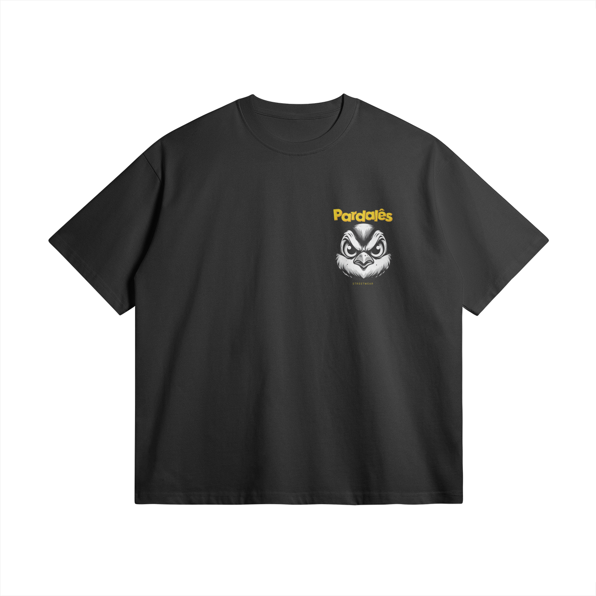 T-shirt Unisex Oversize Pardal - Pardalês_Free Lifestyle