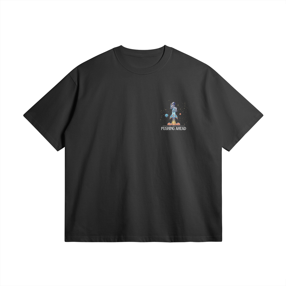 T-shirt Unisex Oversize Pushing