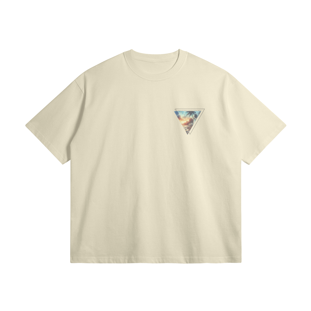 T-shirt Unisex Oversize Tropical