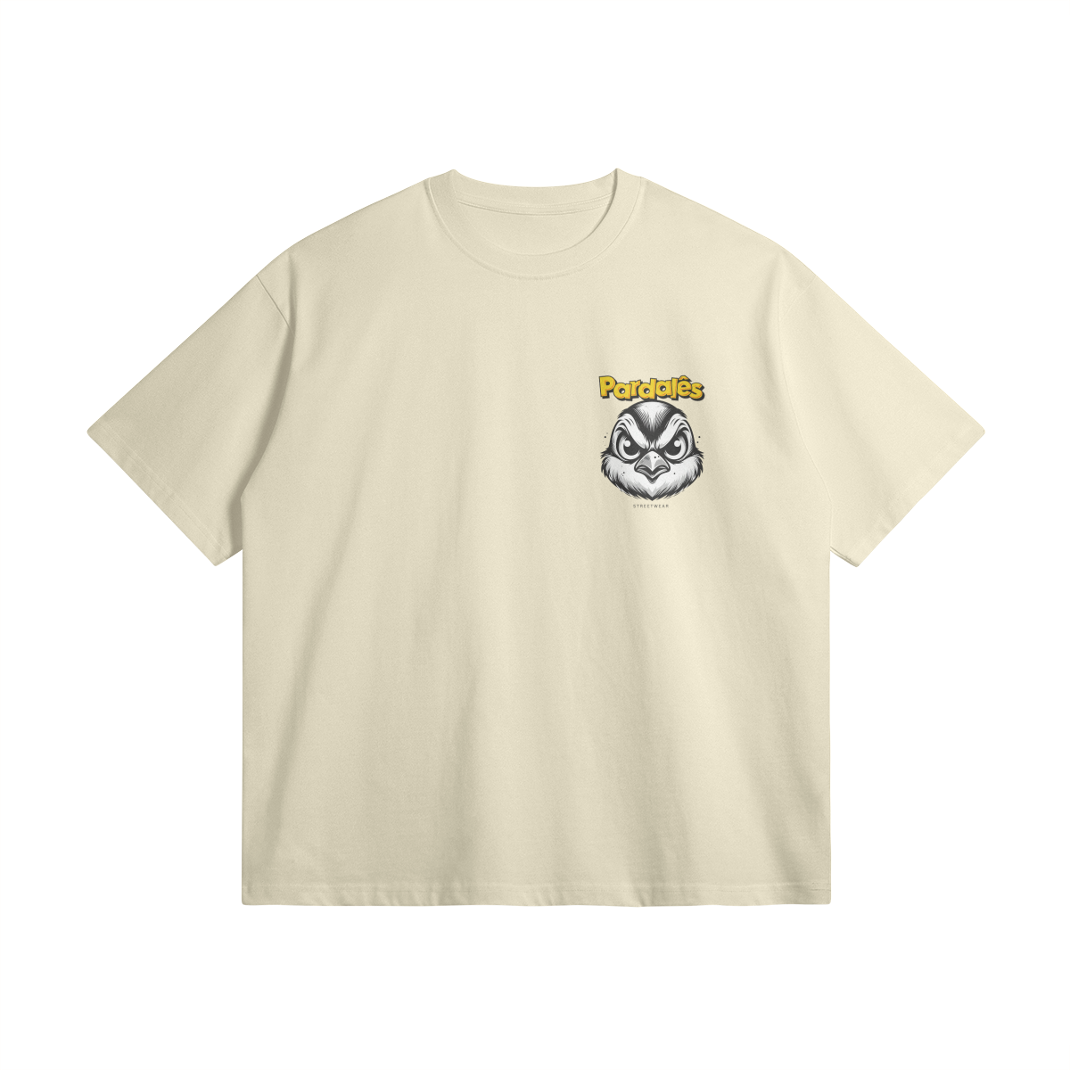 T-shirt Unisex Oversize Pardal - Pardalês_Free Lifestyle