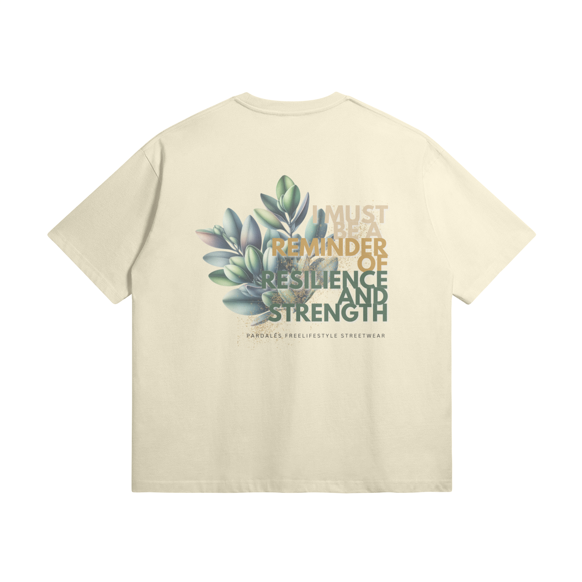 T-shirt Unisex Oversize ZZ Plant - Pardalês_Free Lifestyle