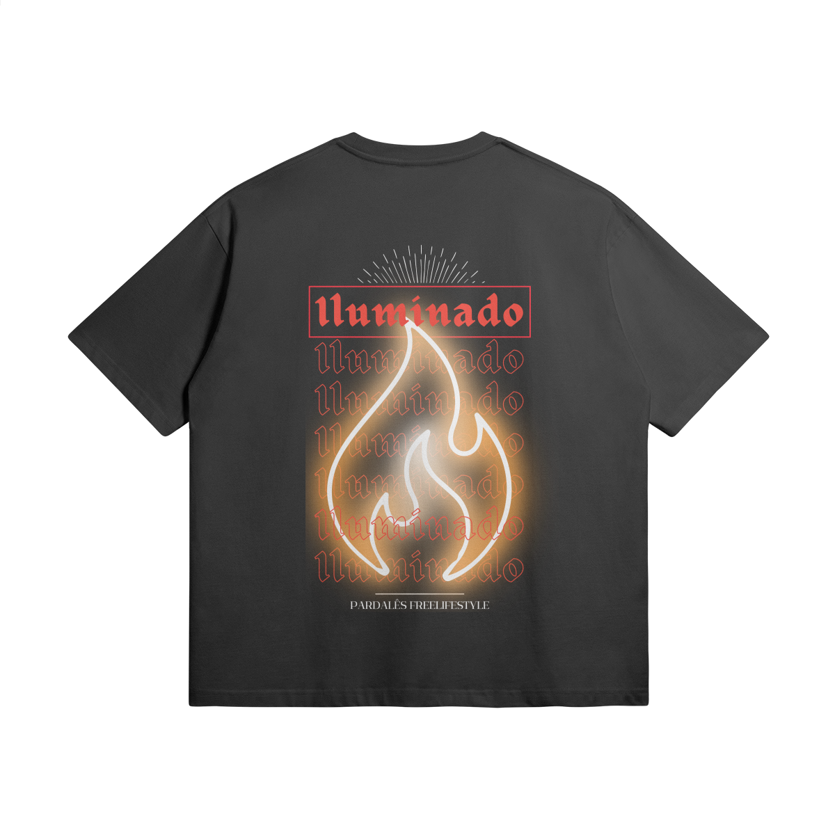 T-shirt Unisex Oversize Iluminado