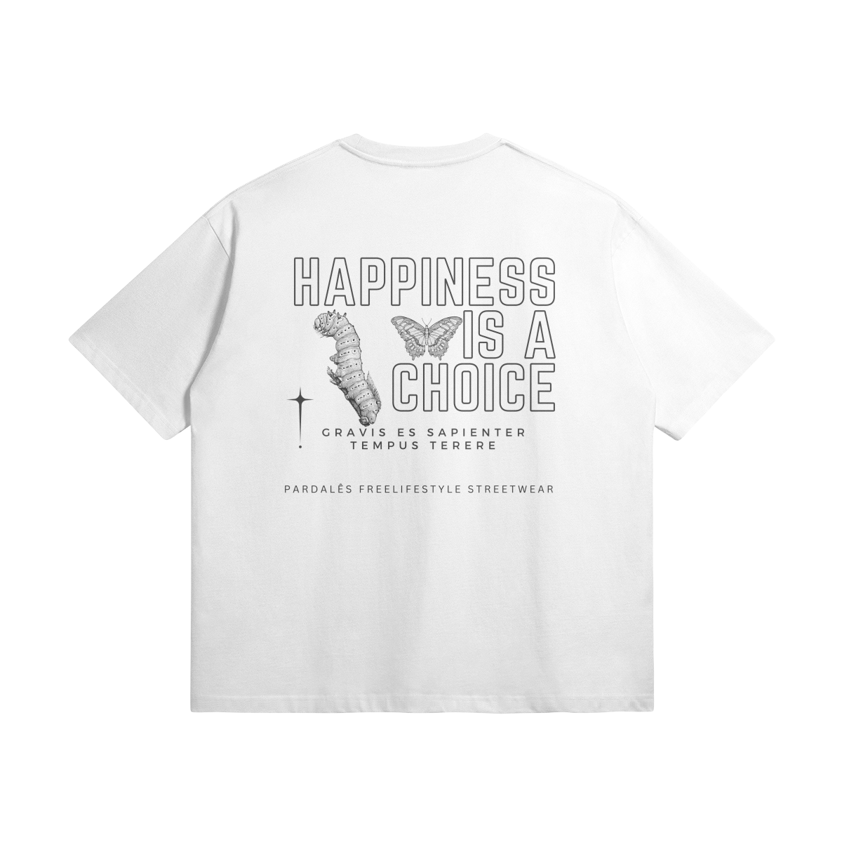 T-shirt Unisex Oversize Happiness