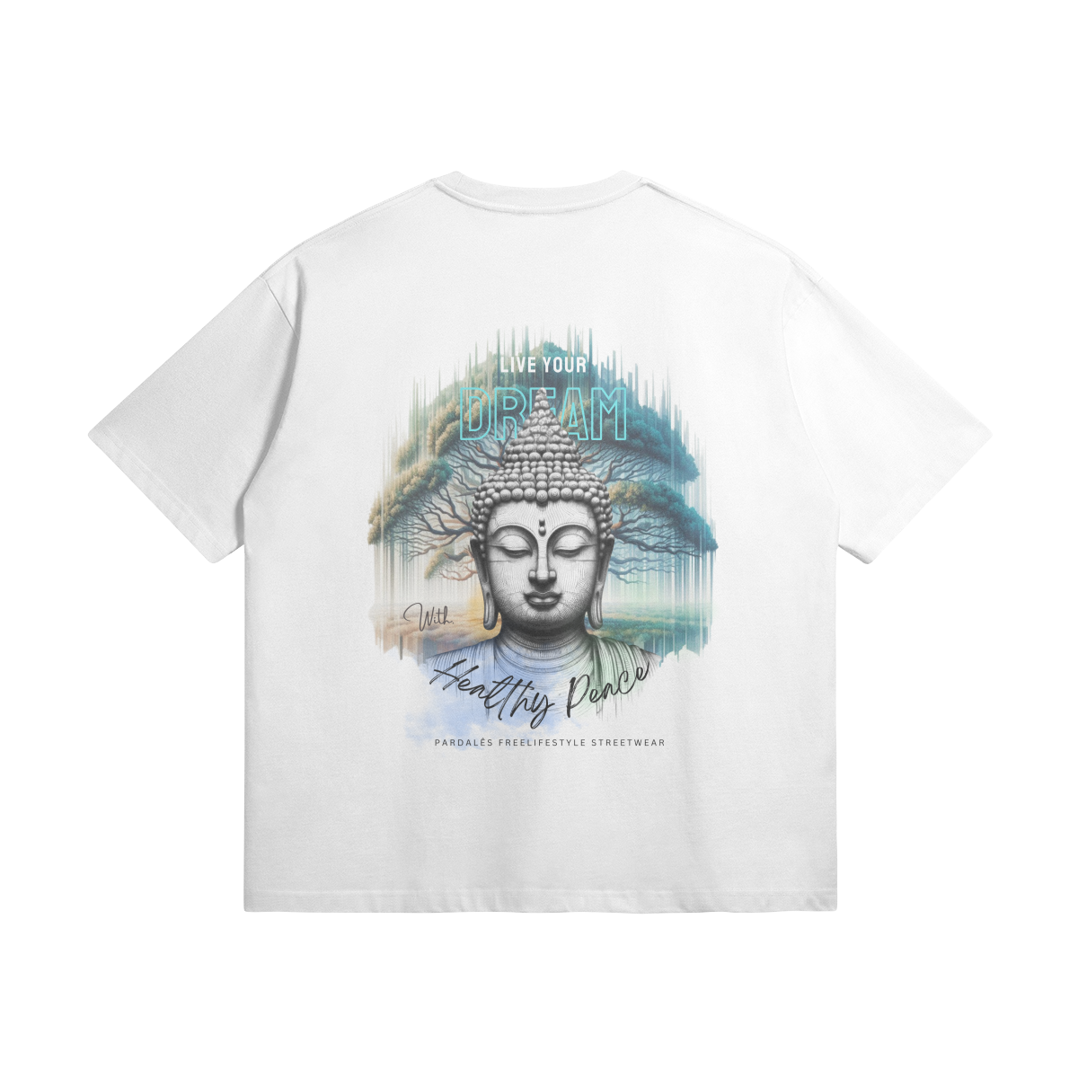 T-shirt Unisex Oversize Buddha Dream Peace
