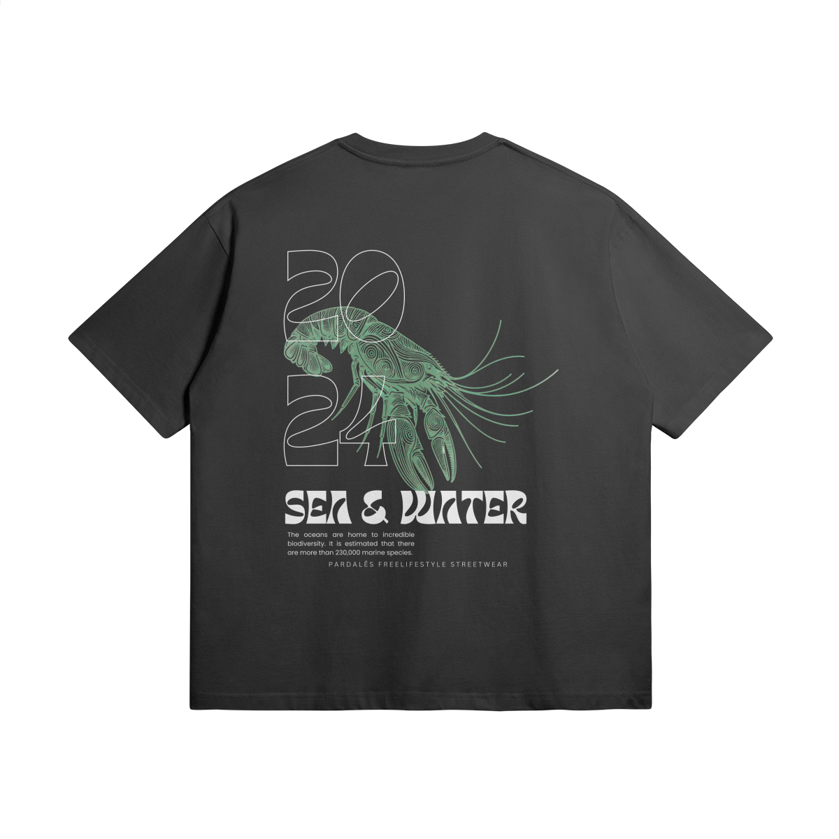 T-shirt Unisex Oversize Lobster