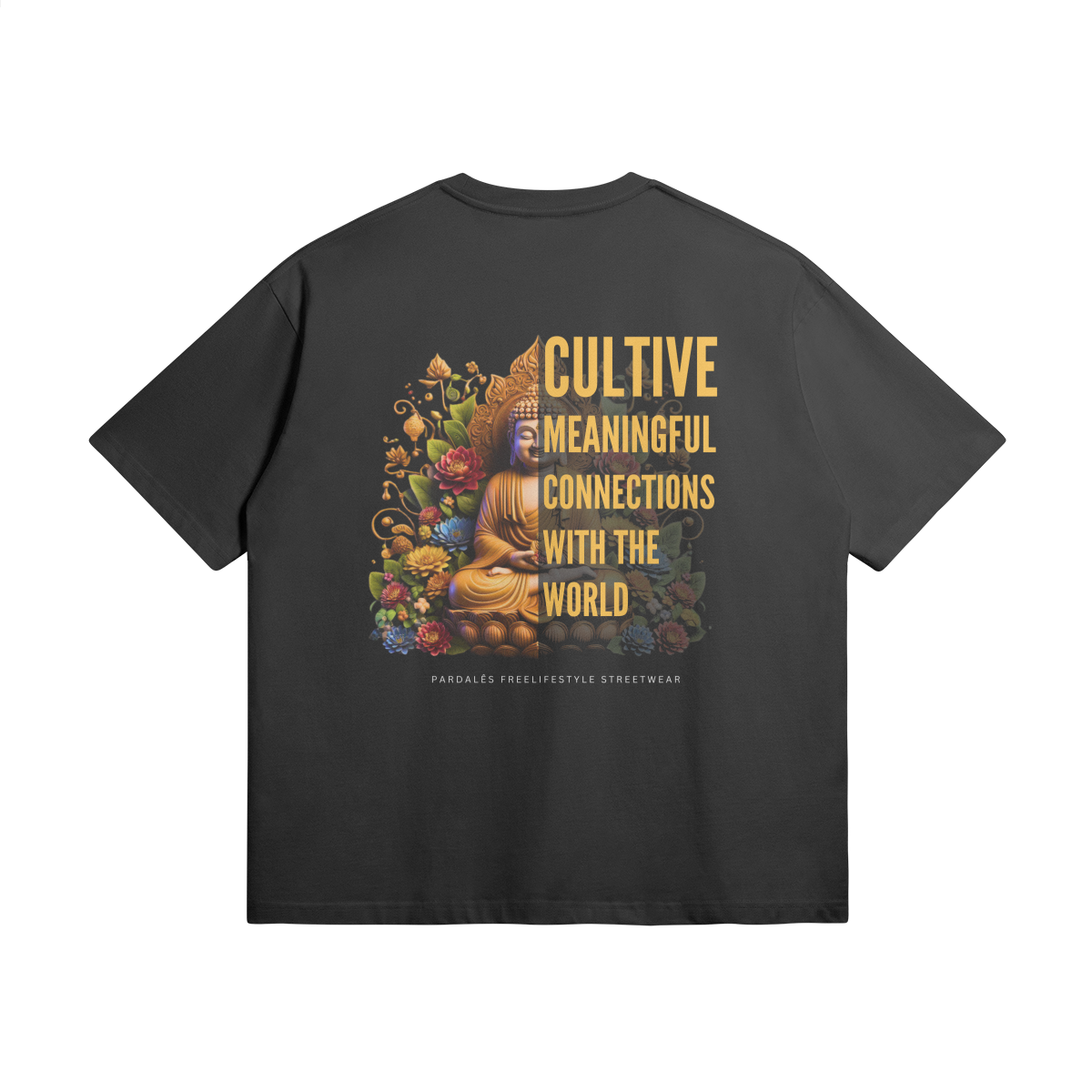 T-shirt Unisex Oversize Buddha Cultive Meaningful