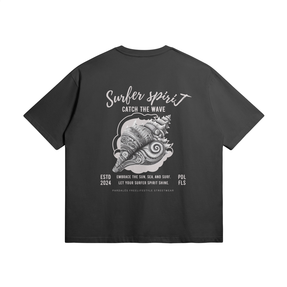 T-shirt Unisex Oversize Conch Shell
