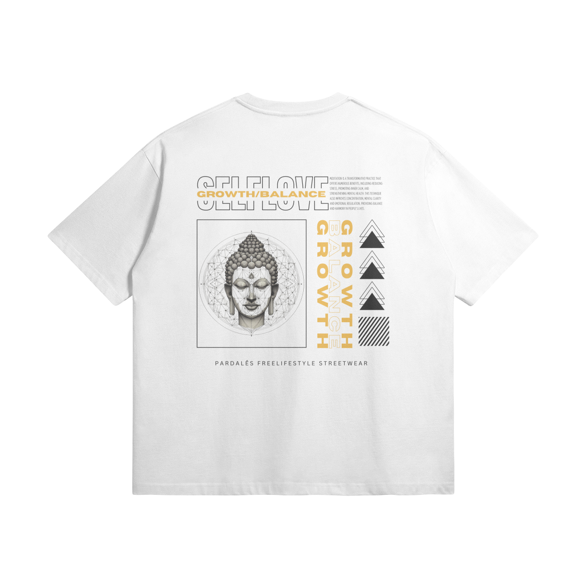 T-shirt Unisex Oversize Buddha Selflove