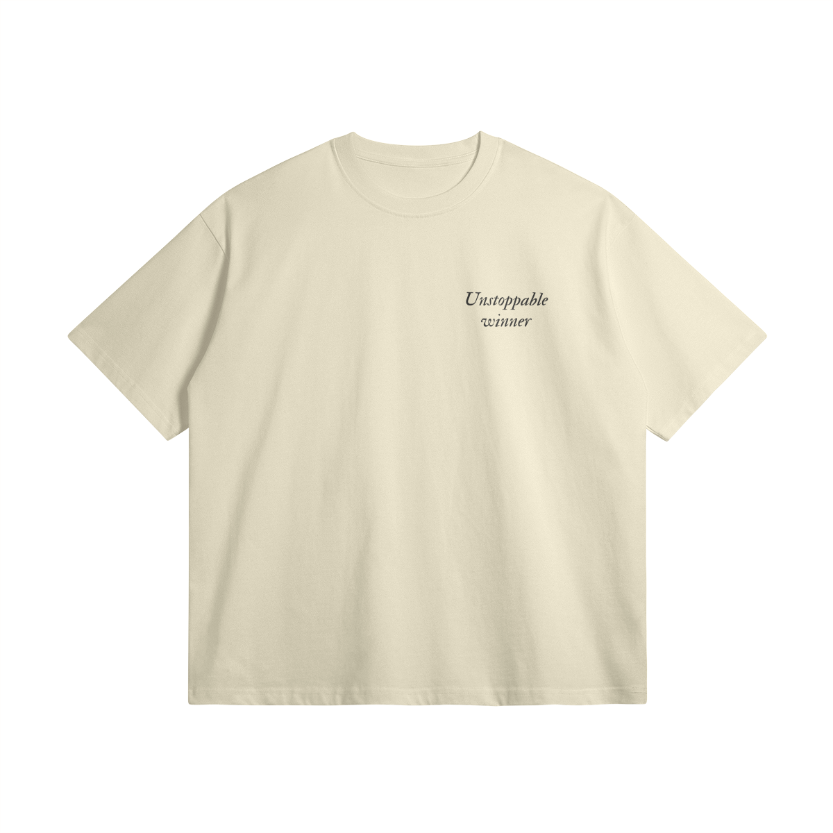 T-shirt Unisex Oversize Winner - Pardalês_Free Lifestyle