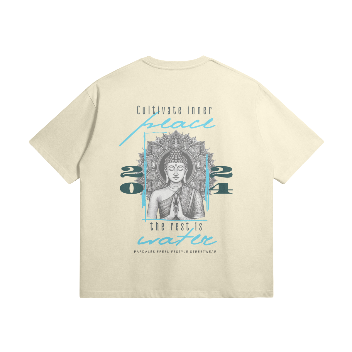 T-shirt Unisex Oversize Buddha Inner Peace
