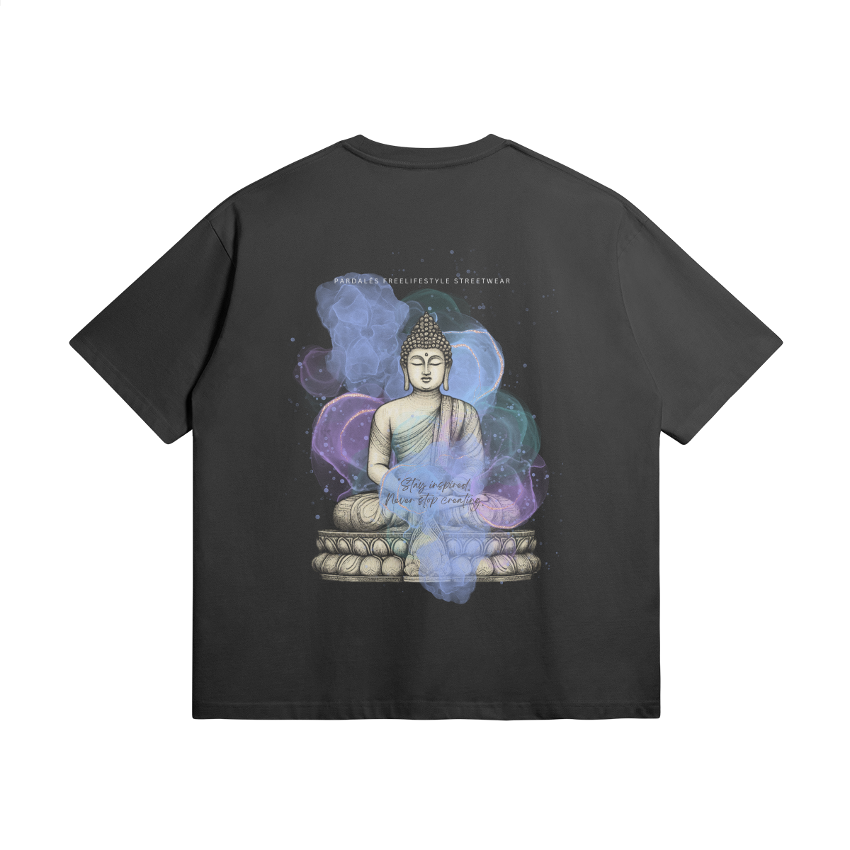 T-shirt Unisex Oversize Buddha Stay Inspired