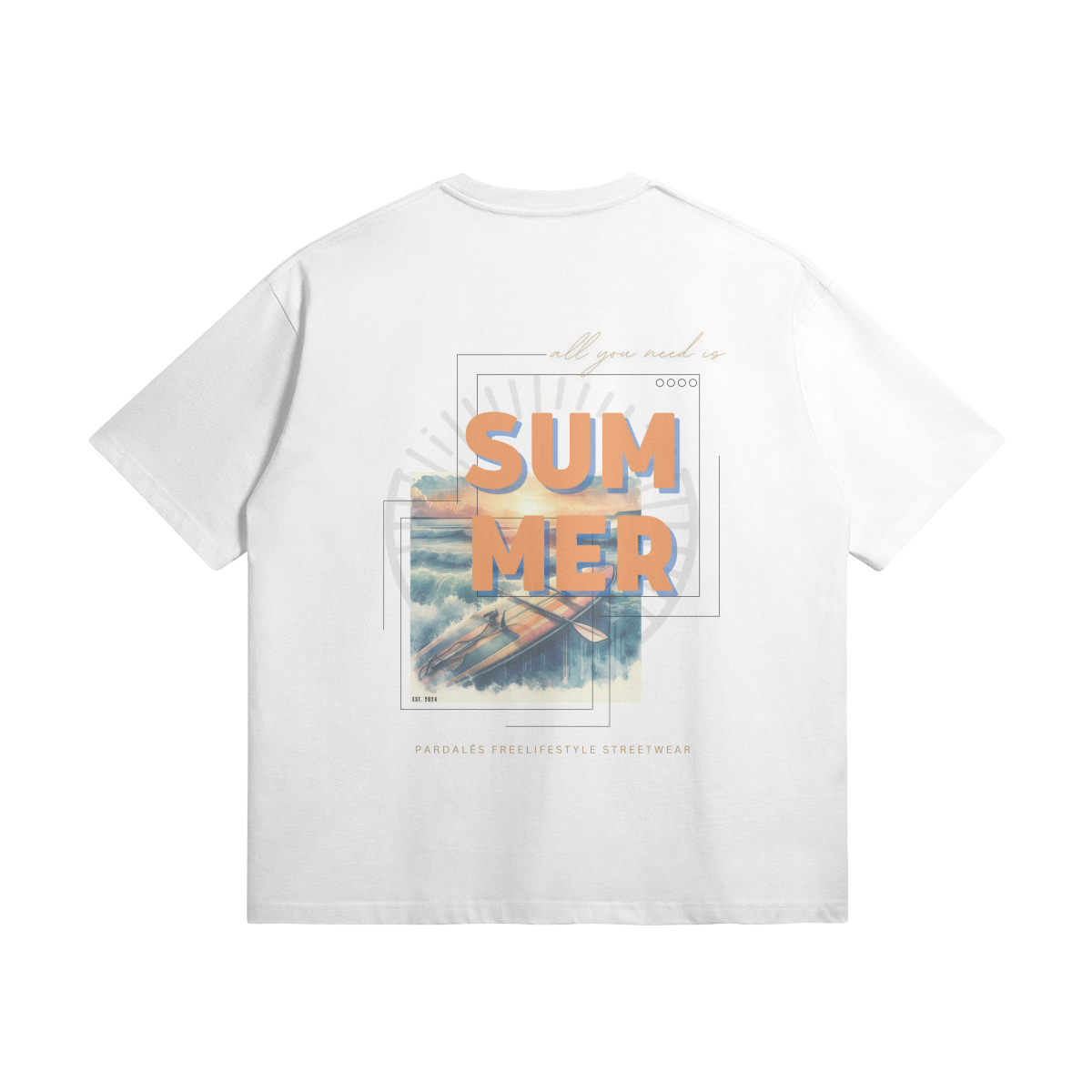 T-shirt Unisex Oversize Summer