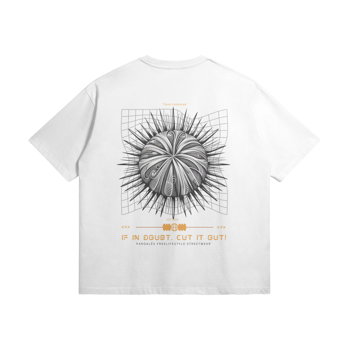 T-shirt Unisex Oversize Sea Urchin