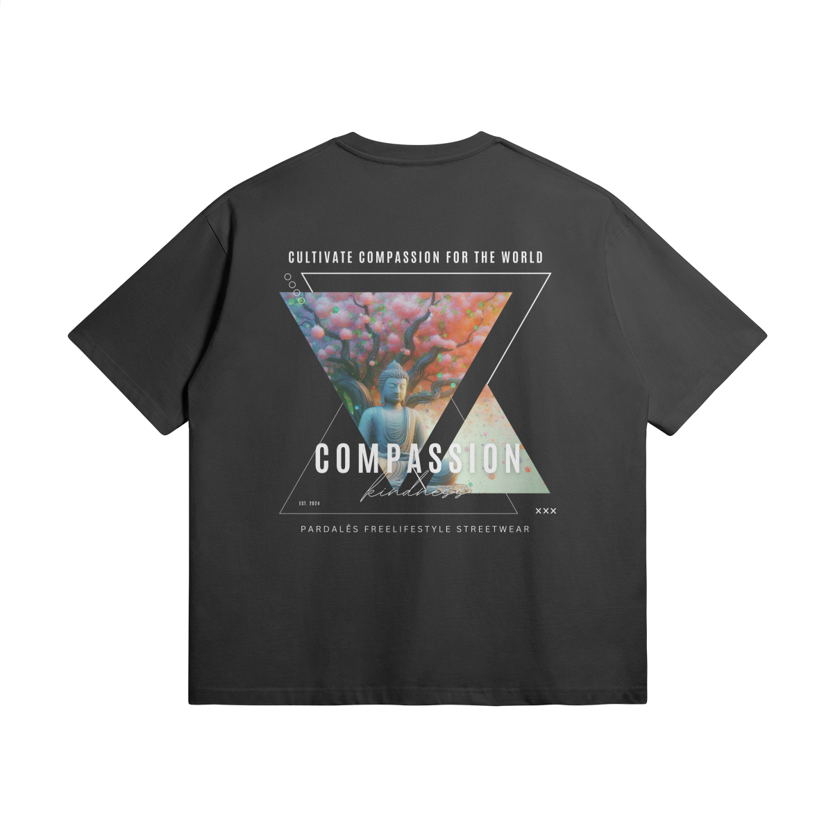 T-shirt Unisex Oversize Buddha Compassion
