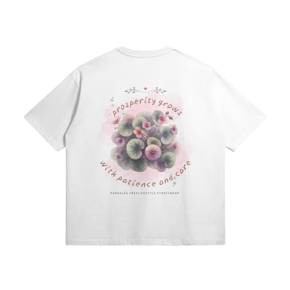 T-shirt Unisex Oversize Chinese Money Plant
