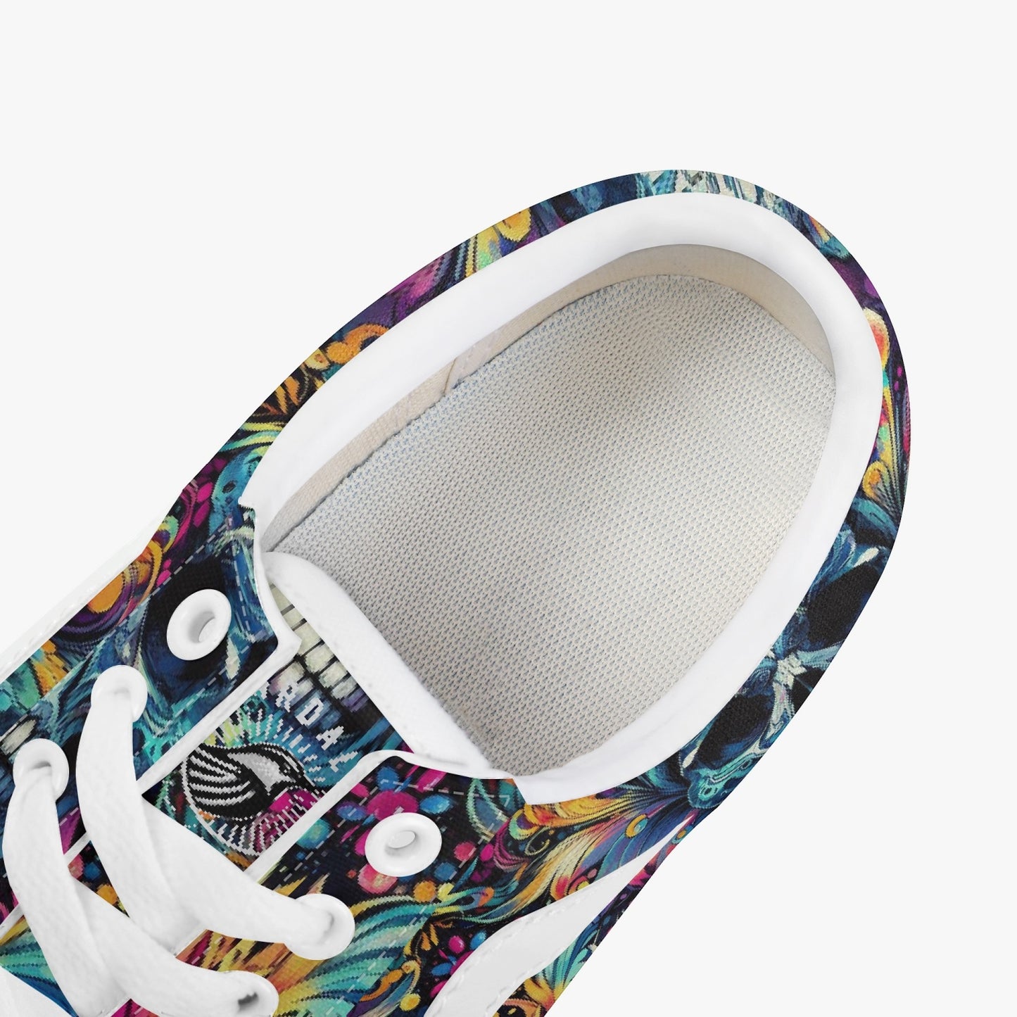 Sneakers Unisex Trendy Low-Top Skull - Pardalês_Free Lifestyle