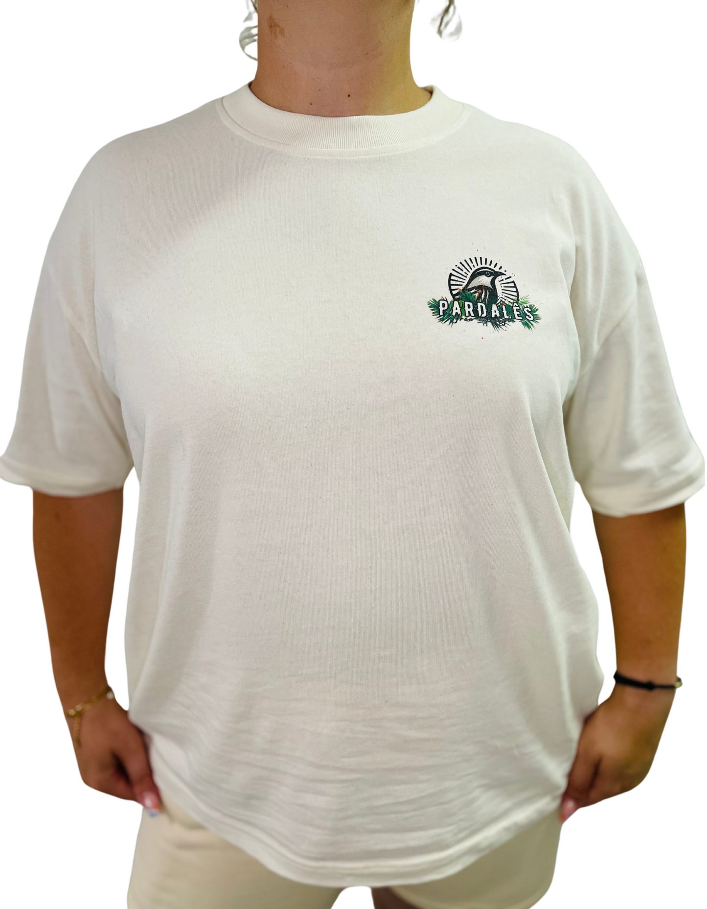 T-shirt Unisex Oversize Sansevieria Plant Pardalês_Free Lifestyle