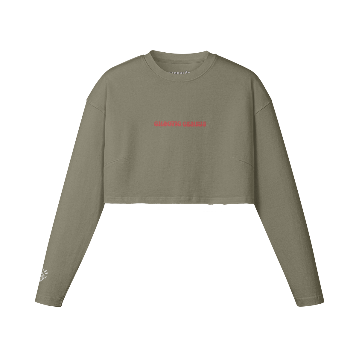 Crop Top Female Long-Sleeve Genius - Pardalês_Free Lifestyle