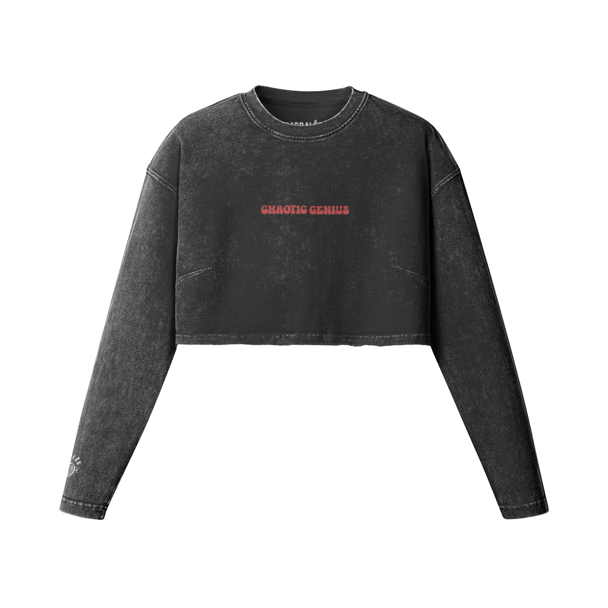 Crop Top Female Long-Sleeve Genius - Pardalês_Free Lifestyle