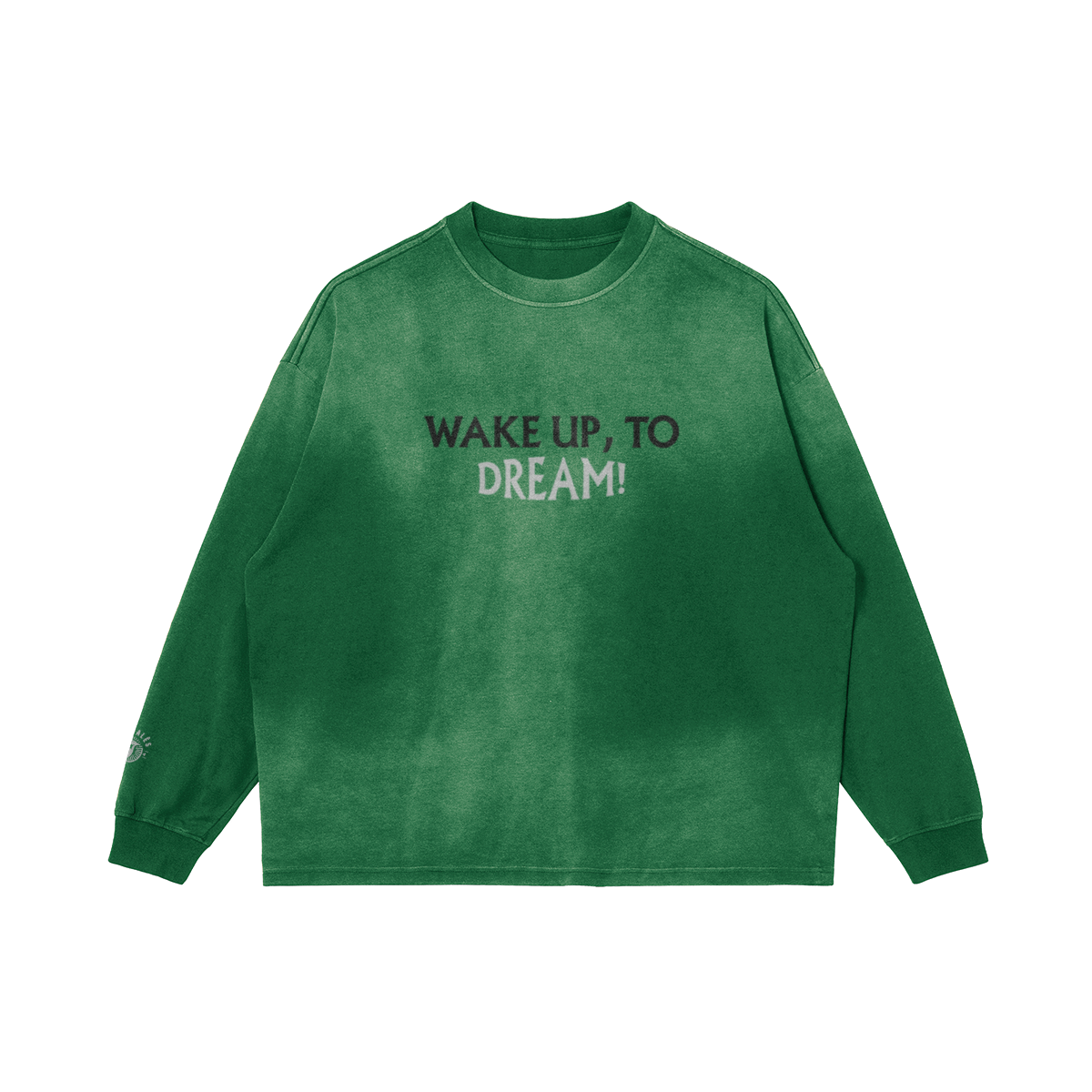 Long Sleeve Unisex Oversize Faded Dream - Pardalês_Free Lifestyle