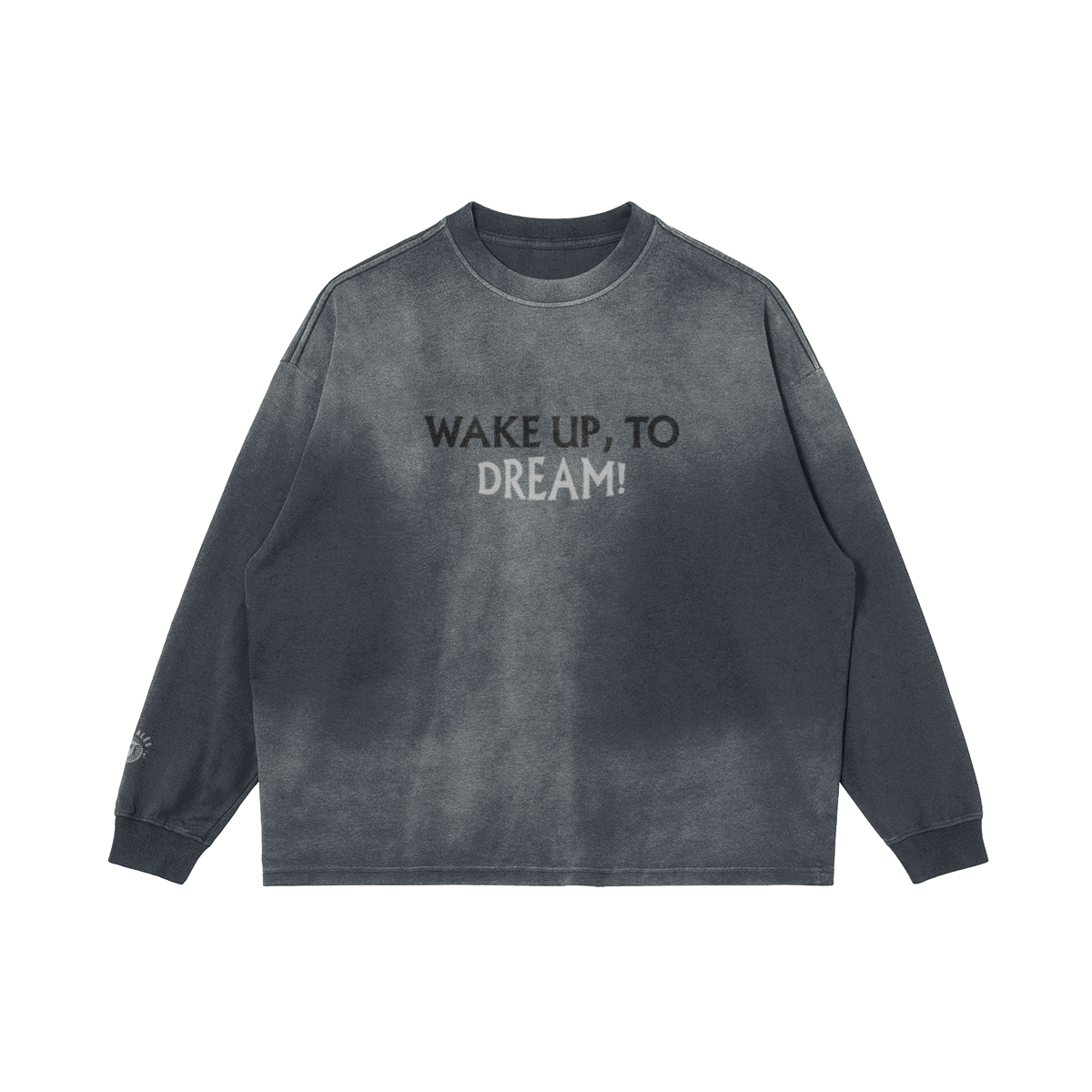 Long Sleeve Unisex Oversize Faded Dream - Pardalês_Free Lifestyle