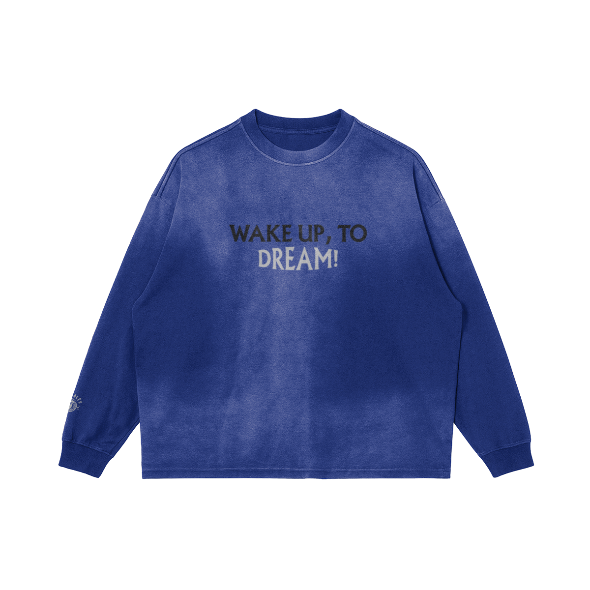 Long Sleeve Unisex Oversize Faded Dream - Pardalês_Free Lifestyle
