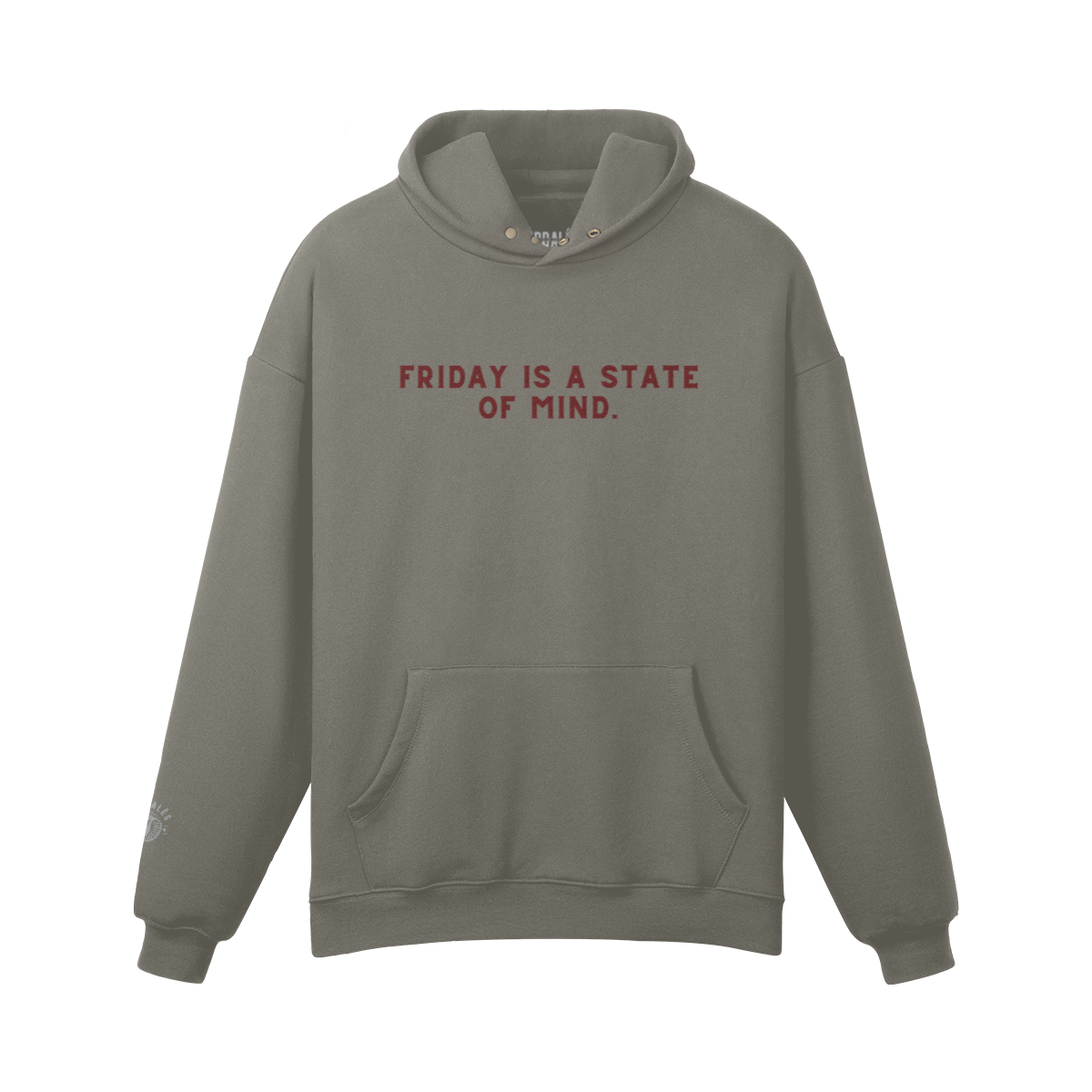 Hoodie Unisex Fleece-lined Friday - Pardalês_Free Lifestyle