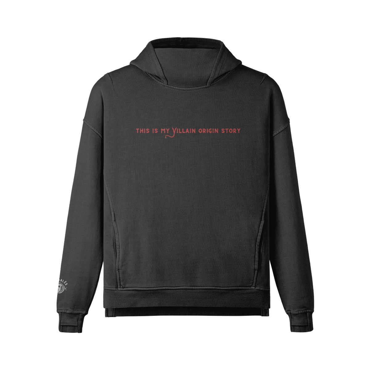 Hoodie Unisex Oversize Turtleneck Villain - Pardalês_Free Lifestyle