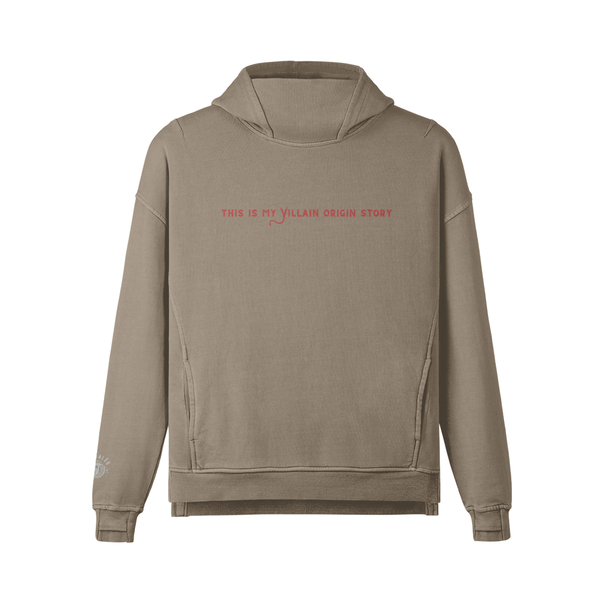 Hoodie Unisex Oversize Turtleneck Villain - Pardalês_Free Lifestyle
