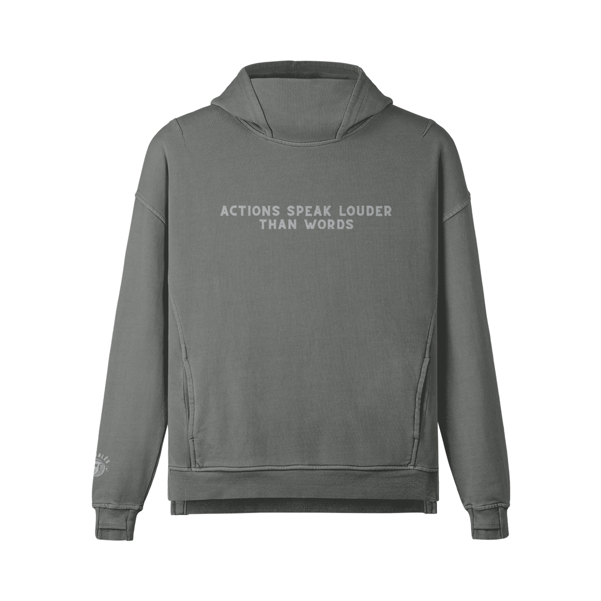 Hoodie Unisex Oversize Turtleneck Actions PODpartner