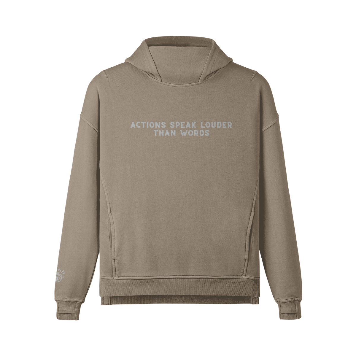 Hoodie Unisex Oversize Turtleneck Actions PODpartner