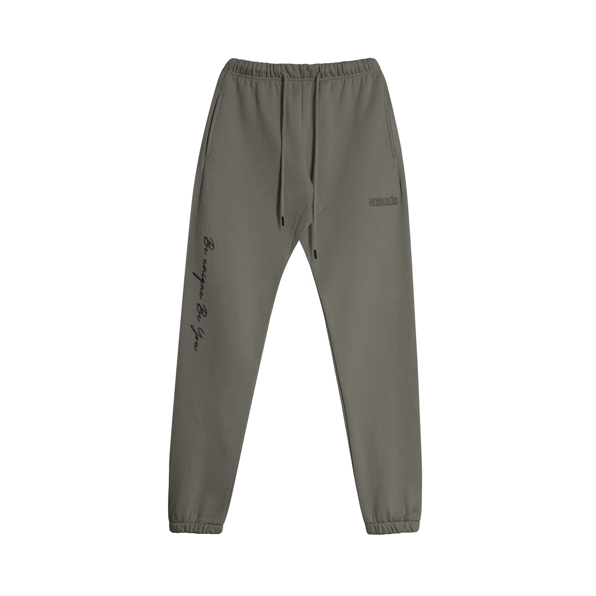 Sweatpants Unisex Fleece-Lined Grey - Pardalês_Free Lifestyle