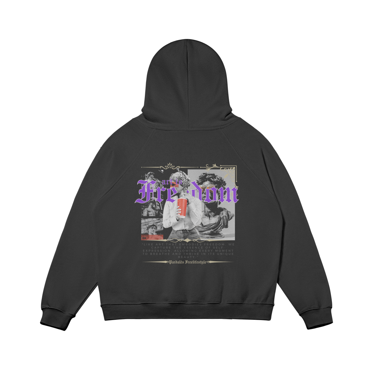 Hoodie Unisex Freedom PODpartner