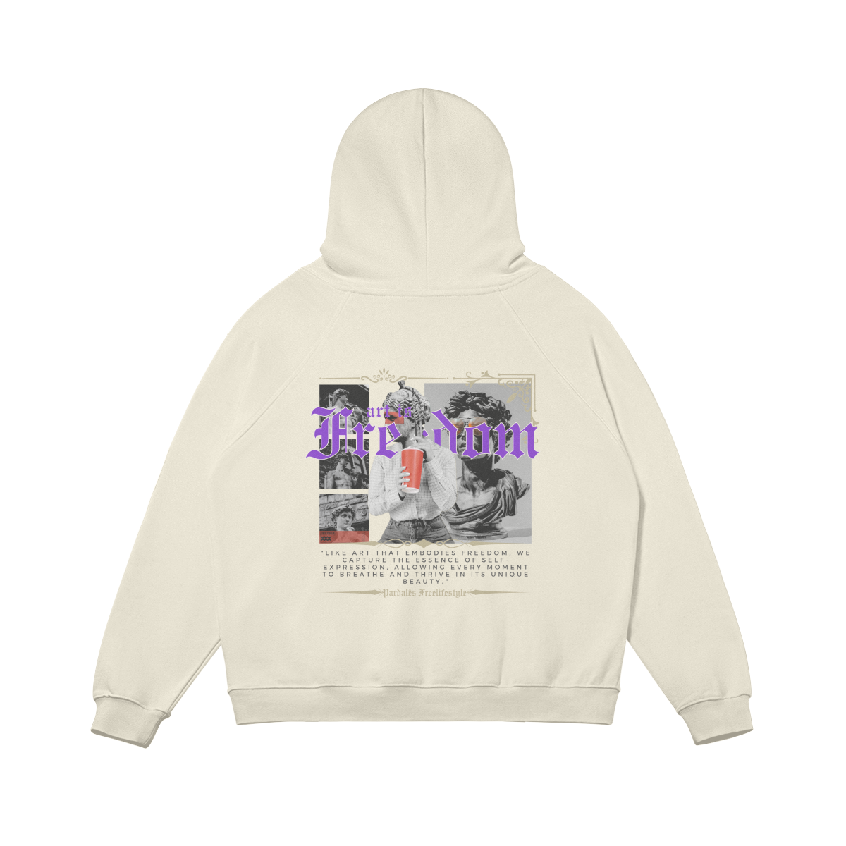 Hoodie Unisex Freedom PODpartner