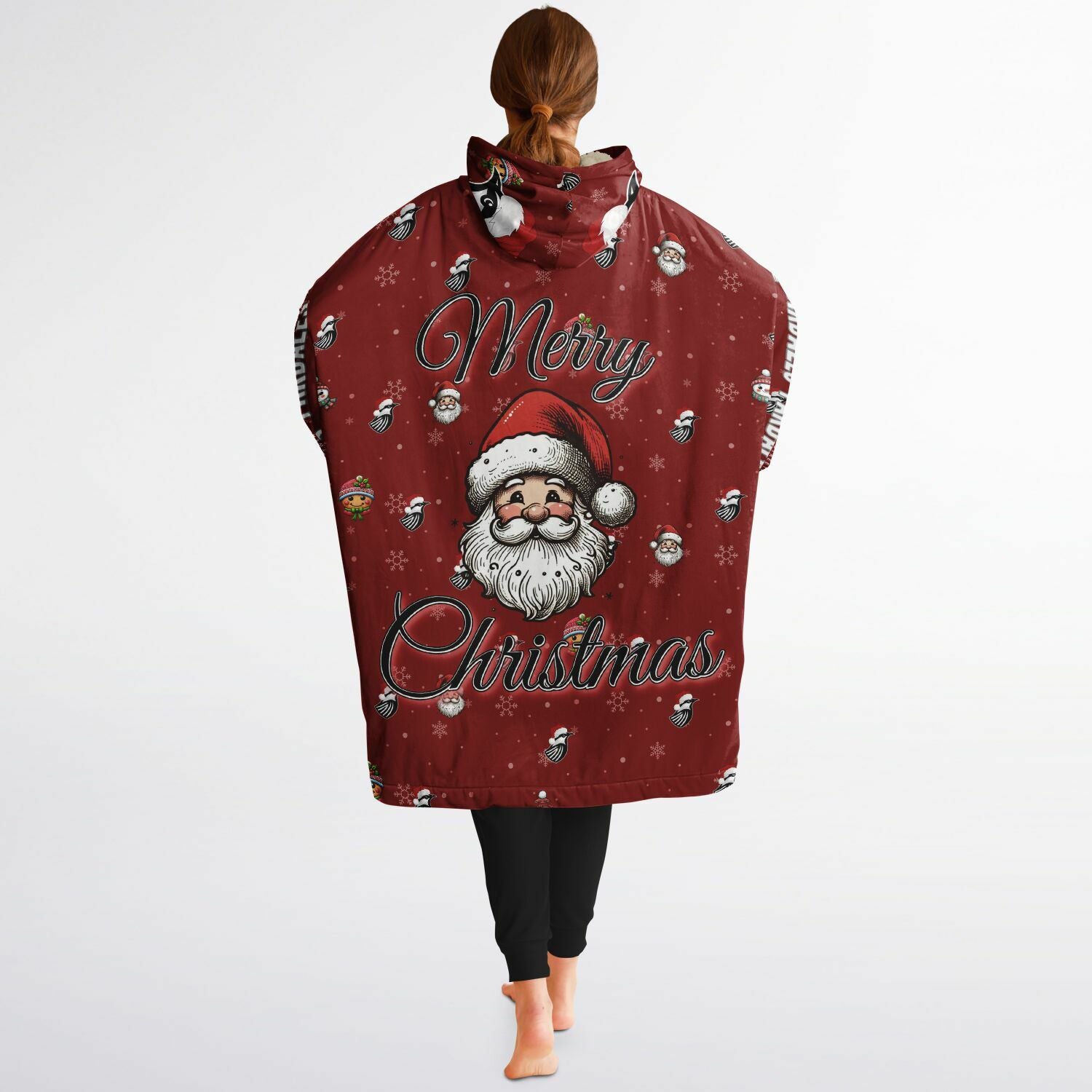 Snug Hoodie Unisex Christmas HO HO HO - Pardalês_Free Lifestyle