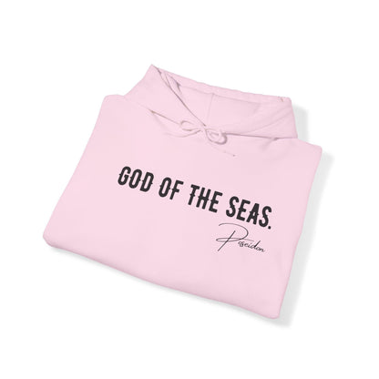 Unisex Hooded Sweatshirt - Olympus's God Poseidon - Pardalês_Free Lifestyle