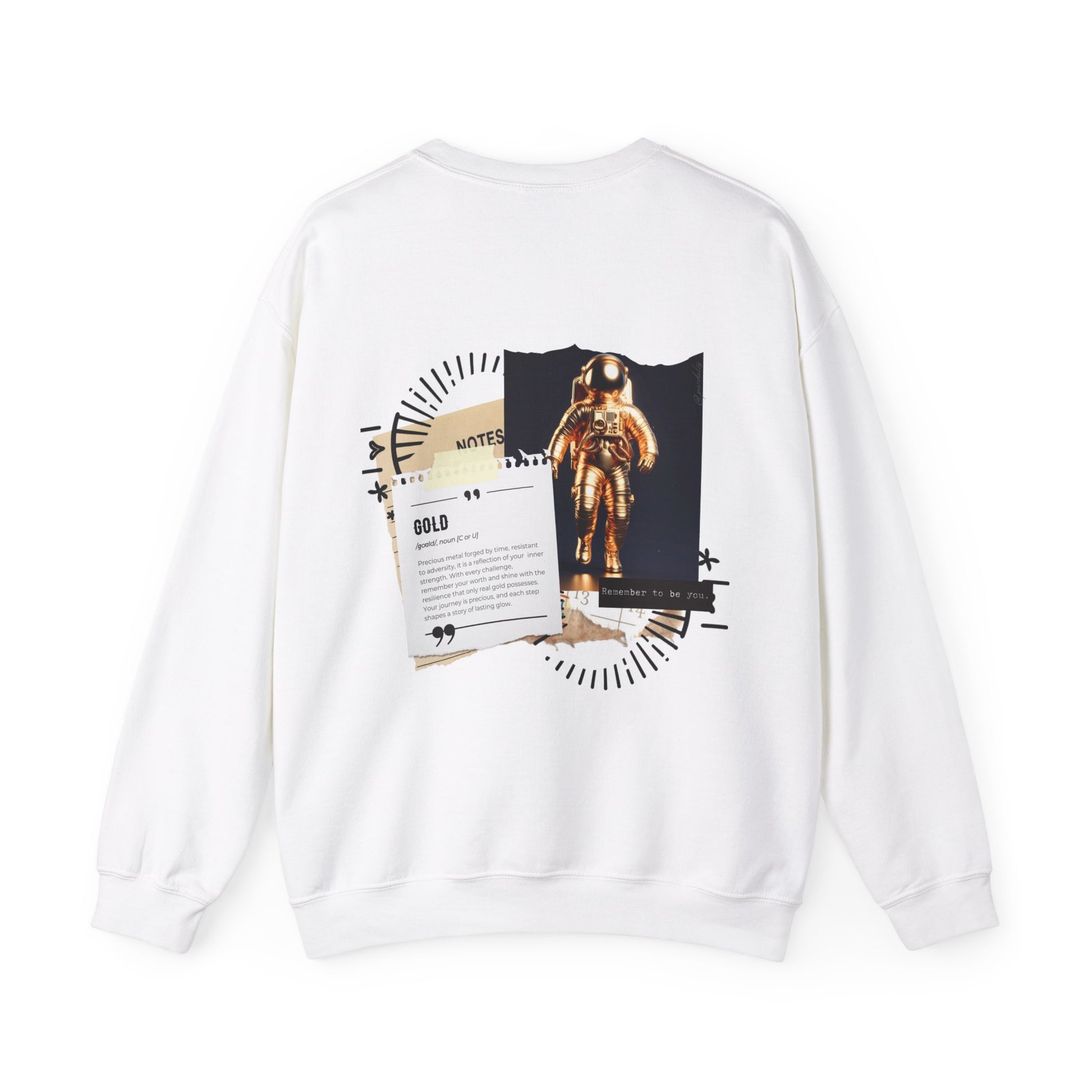 Unisex Sweatshirt - Gold - Pardalês_Free Lifestyle