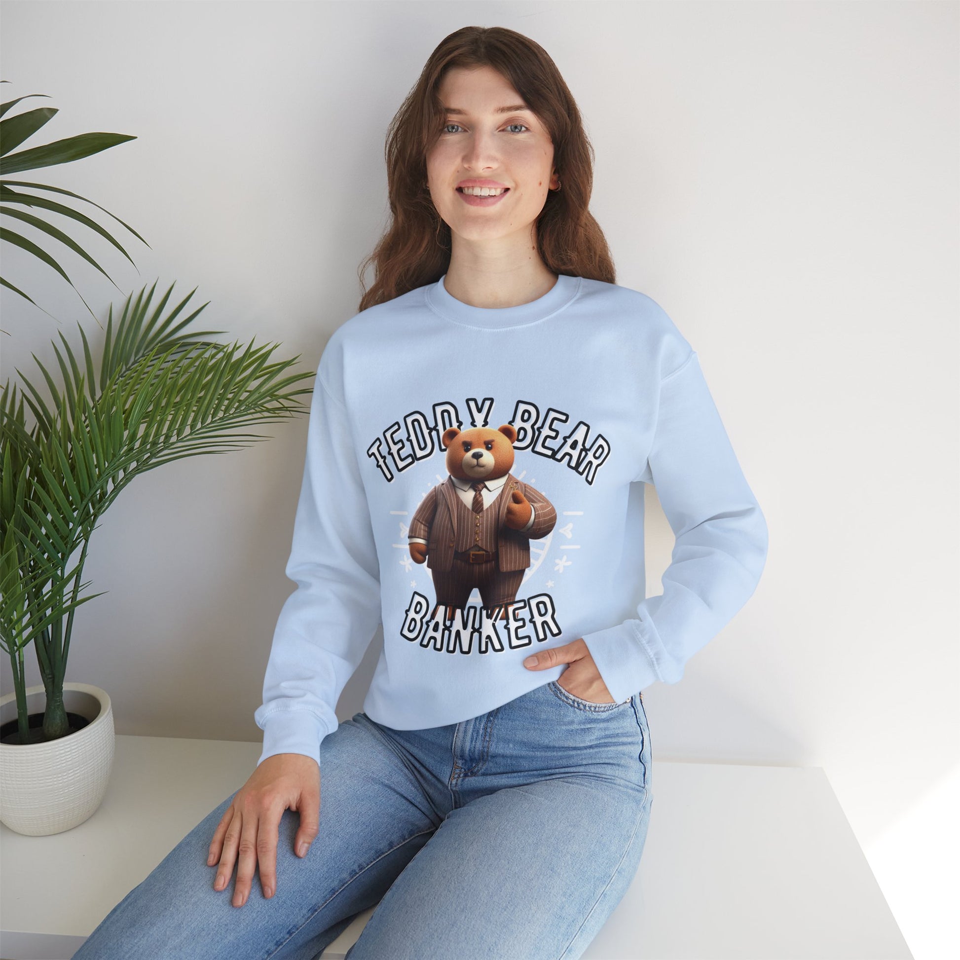 Unisex Sweatshirt - Teddy Banker - Pardalês_Free Lifestyle