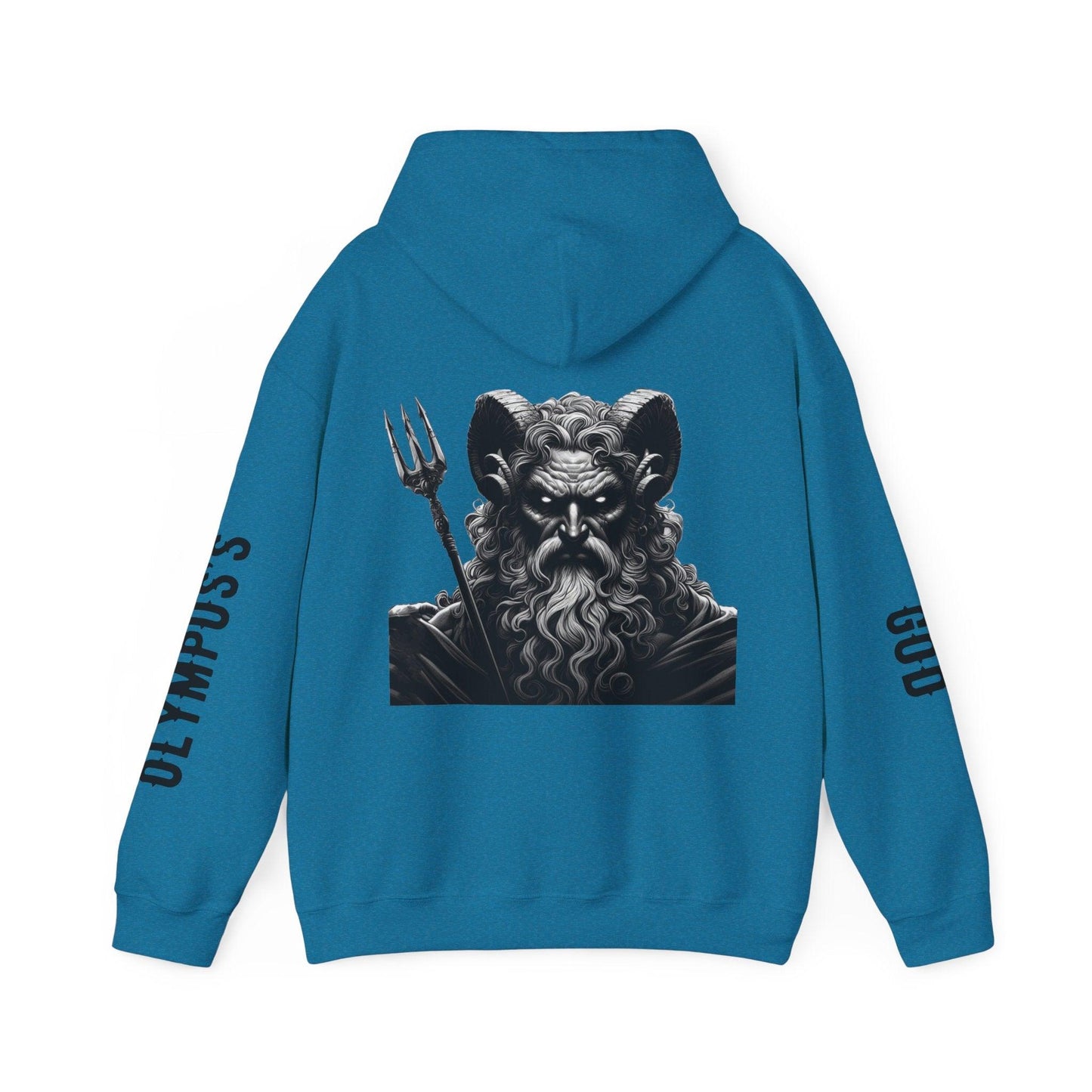 Unisex Hooded Sweatshirt - Olympus's God Hades - Pardalês_Free Lifestyle