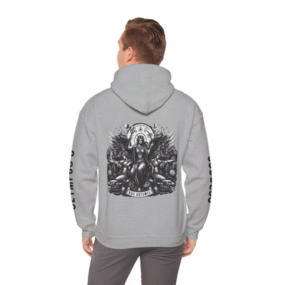 Unisex Hooded Sweatshirt - Olympus's Goddess Artemis - Pardalês_Free Lifestyle