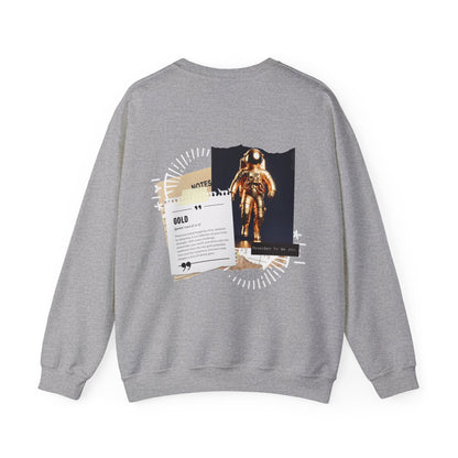 Unisex Sweatshirt - Gold - Pardalês_Free Lifestyle