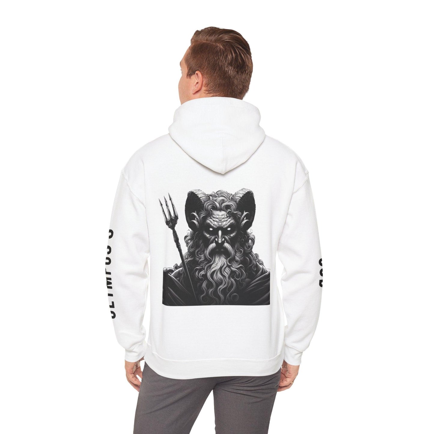 Unisex Hooded Sweatshirt - Olympus's God Hades - Pardalês_Free Lifestyle