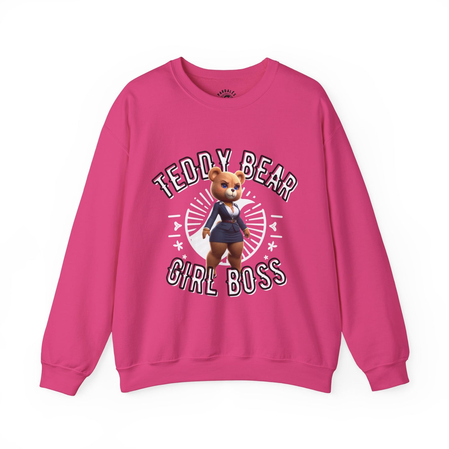 Unisex Sweatshirt - Teddy Girl Boss - Pardalês_Free Lifestyle