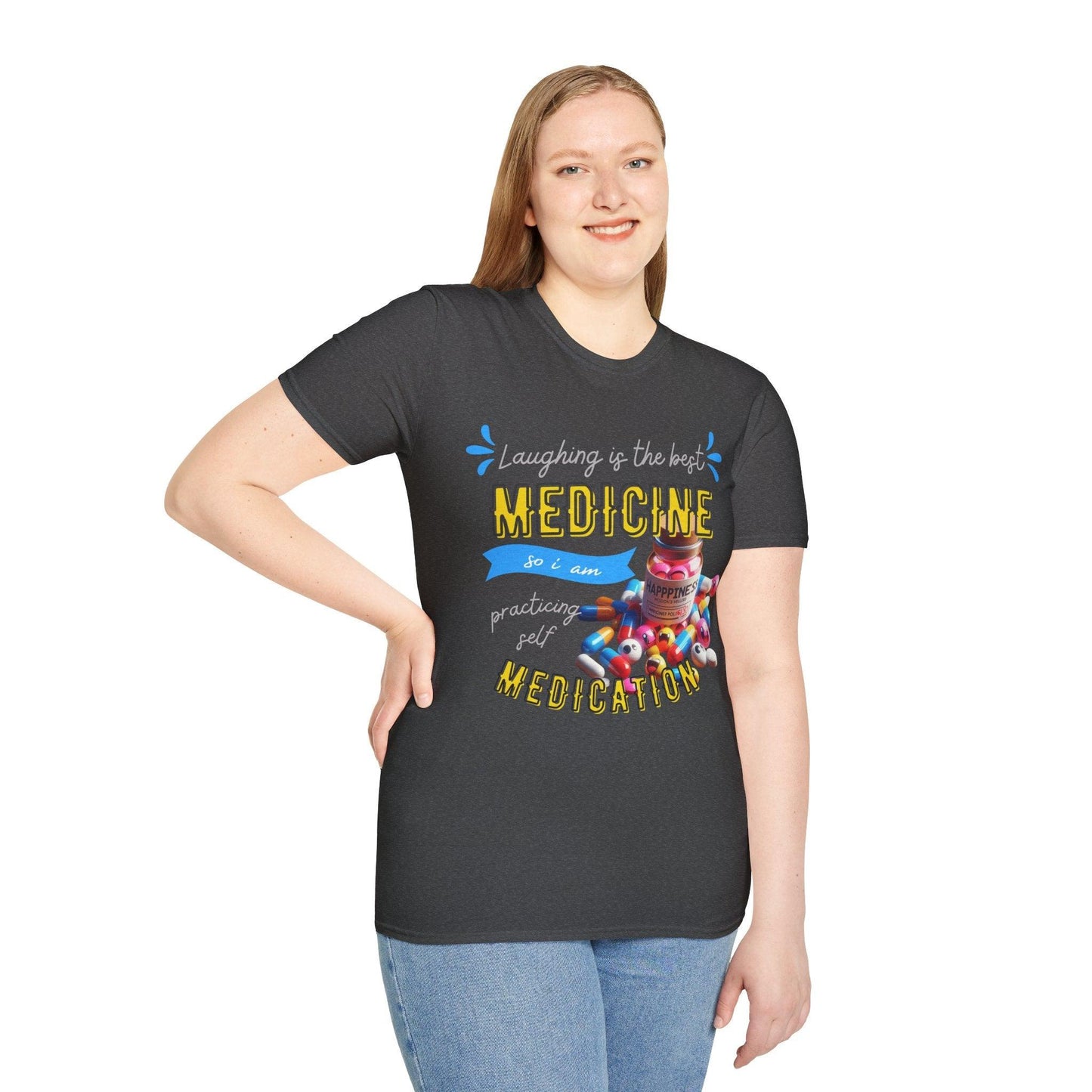 My Way to MEDICINE - Softstyle T-Shirt - Pardalês_Free Lifestyle